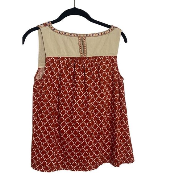 Anthropologie Akemi + Kin Eivy Embroidered Embellished Sleeveless Top Small - Picture 8 of 8